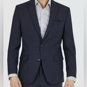 Bar III Men’s Slim Fit Navy Wool Suit Jacket Blazer Sport Coat Size 42 Reg - NWT